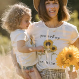 Matching Mama Tee || You Are My Sunshine