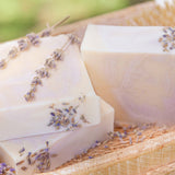 Handmade Tallow and Goat Milk Soap Bar || Lavender & Mint