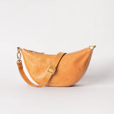 Leo Crossbody Handbag || Wild Oak Soft Grain Leather