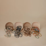Chain Link Rings || Natural Stone & Tradewinds