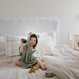 Bear Poncho Towel || Moss