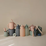 Silicone Puree Pouch Set || Blush
