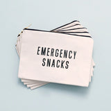 Large Canvas Pouch || Emergency Snacks