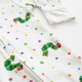 Organic 2-Way Zipper Footie || The Very Hungry Caterpillar