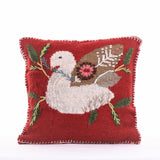 Bird of Peace - Holiday Throw Pillow Cover