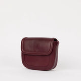 Nina Bag || Dark Cherry Classic Leather