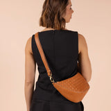 Leo Bag || Woven Soft Grain Leather