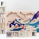 BAJO Whale Family Puzzle