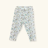 Jersey Stretch Baby Leggings || Floral