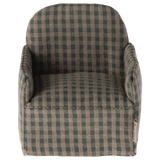 Mouse Chair || Green Checker