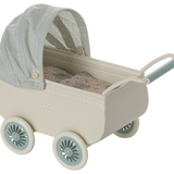 Pram with Baby Mouse || Mint
