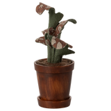Miniature Flower Pot with Plant