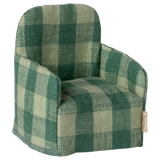 Mouse Folding Chair || Green Check