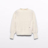 Fuzzy Sweater || White
