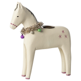 Wooden Horse Candle Holder || Large
