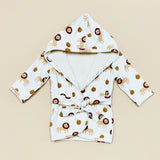 Lion Hooded Baby Bath Robe