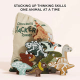 Stacking Animals || Jurassic Dinosaurs