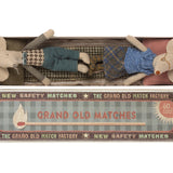 Grandma & Grandpa Mice in Matchbox