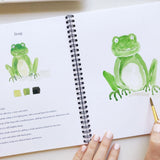 Watercolor Workbook || Animals
