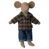Dad Mouse || Light Brown