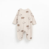 Footed Jumpsuit || Sheep Print