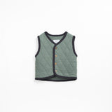 Padded Vest || Button Up