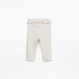 Ribbed Leggings with Frill Waist || So-So