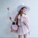Glinda Bow Witch Cape || Pink