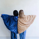 Sequin Cape || Gold