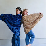 Sequin Cape || Gold