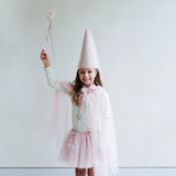 Shimmer Princess Tulle Cape || Pink