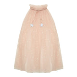 Shimmer Princess Tulle Cape || Pink