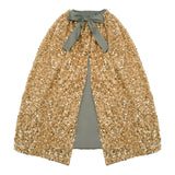 Sequin Cape || Gold