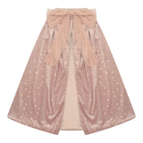 Glinda Bow Witch Cape || Pink