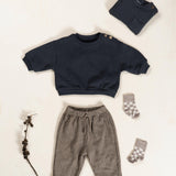 Fleece Sweatshirt || Graphite