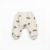 Fleece Jersey Trousers || Tree Print