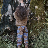 Fleece Trousers || Mountain Print