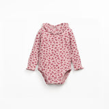 Jersey Bodysuit || Spotted Rose Print