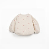 Rounded Jersey Sweater || Flower Print