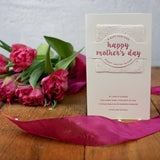 Wildflower Mix Letterpress Card || Happy Mother's Day