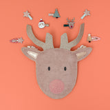 Santa & Rudolph Mini Clips