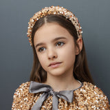 Sequin Cape || Gold