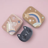 Celestial Star Velvet Bag || Pink Multi