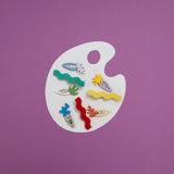 Wiggle Acetate Clips || 5 Pack