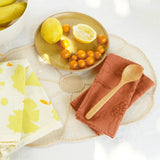 Linen Tea Towel || Mushrooms