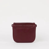Nina Bag || Dark Cherry Classic Leather