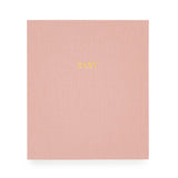 Baby Book || Rose Linen Pale Pink
