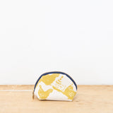 Hen House Darlene Bag || Navy, Orange Zip