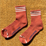 Girlfriend Socks || Terracotta