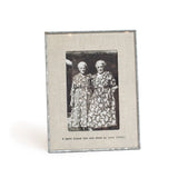 Glass Linen Photo Frame, Vertical || I Have Found the One